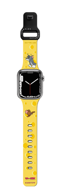 Cheese Watch Band | Apple Watch Series 7-9 (45mm) / Impact Band / Black | Image 1