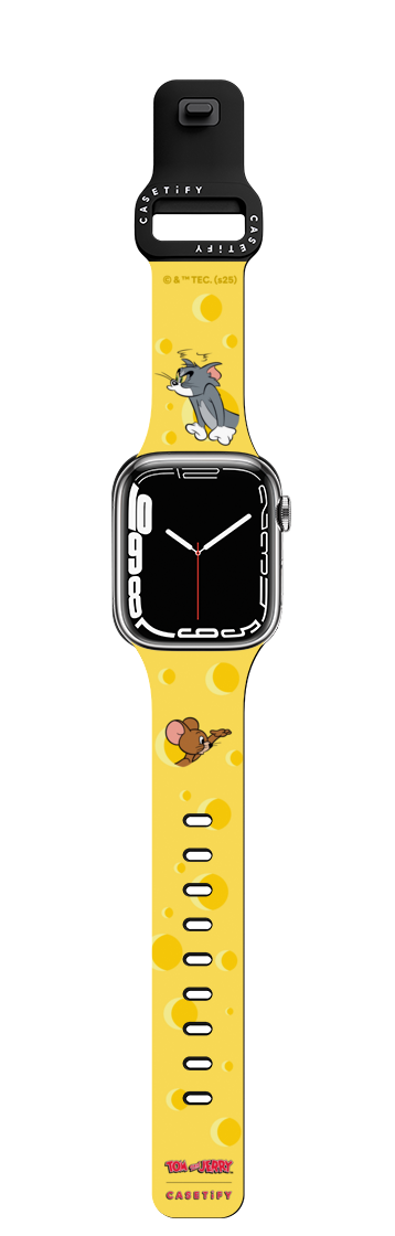 Cheese Watch Band | Apple Watch Series 7-9 (45mm) / Impact Band / Black | Image 1
