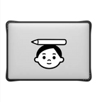 Pencil Boy | MacBook Air 13-inch (M1 / Intel) / MacBook Impact Case / Black | Image 2