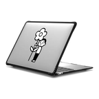 Flower Boy | MacBook Air 13-inch (M1 / Intel) / MacBook Impact Case / Black | Image 1
