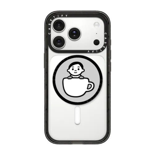 Cup Boy | Snappy Grip Stand / Snappy Grip Stand MagSafe Compatible / Black | Image 1