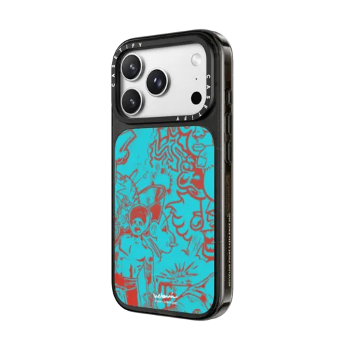 Line Work | iPhone 18 Pro Max / Impact Case MagSafe Compatible - Glossy / Glossy Black | Image 2