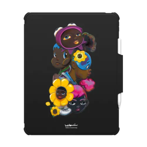 Never Wrong | iPad Pro 13-inch (M4/M5) / iPad Impact Folio Case / Black | Image 1