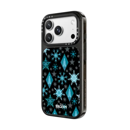 Ice Castle Pattern Case | iPhone 18 Pro Max / Impact Case MagSafe Compatible - Glossy / Glossy Black | Image 2