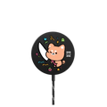 Let's Hangout! |   / PowerThru Magnetic Wireless Charger MagSafe Compatible / Black | Image 1