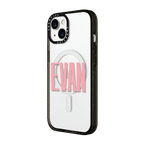 Custom Phone Case | iPhone 15 / Impact Case MagSafe Compatible / Black | Image 2