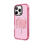 Custom Phone Case | iPhone 16 Pro Max / Impact Case MagSafe Compatible / Pink Fizz | Image 2
