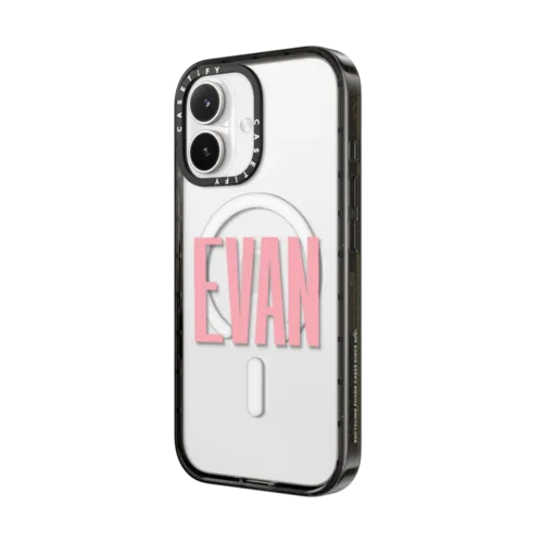Custom Phone Case | iPhone 17 / Impact Case MagSafe Compatible / Black | Image 2