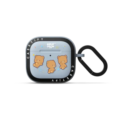 Floating Mocha | AirPods 4 & 5 / Earbuds Bounce Case / Sky Blue | Image 1