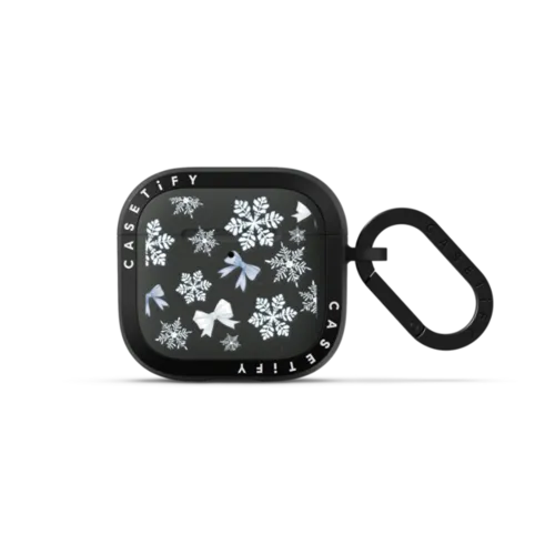 First Snow | AirPods 4 & 5 / Earbuds Bounce Case / Charcoal | Image 1