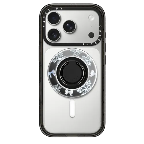 First Snow | Snappy Ring Holder / Snappy Mirror Ring Holder MagSafe Compatible / Silver | Image 1
