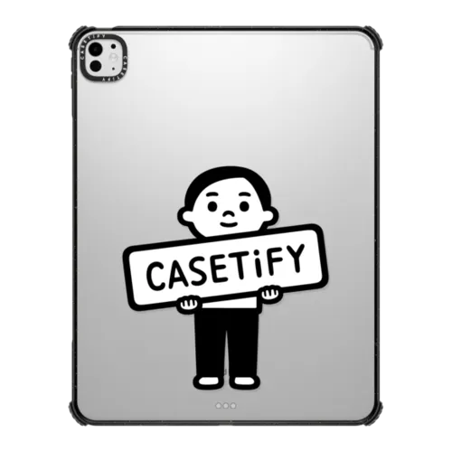 CASETiFY Boy | iPad Pro 13-inch (M4/M5) / iPad Impact Case / Black | Image 1