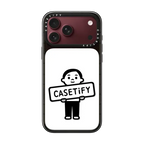 CASETiFY Boy | iPhone 18 Pro Max / Impact Case MagSafe Compatible - Glossy / Glossy Black | Image 1