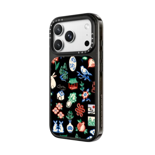 Mahjong Mini | iPhone 18 Pro Max / Impact Case MagSafe Compatible - Glossy / Glossy Black | Image 2