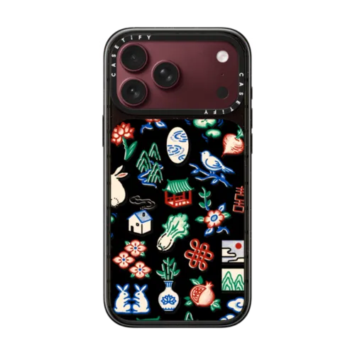 Mahjong Mini | iPhone 18 Pro Max / Impact Case MagSafe Compatible - Glossy / Glossy Black | Image 1