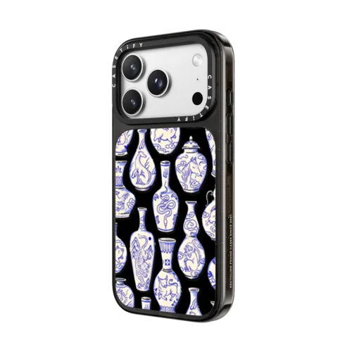 Zodiac Vase | iPhone 18 Pro Max / Impact Case MagSafe Compatible - Glossy / Glossy Black | Image 2