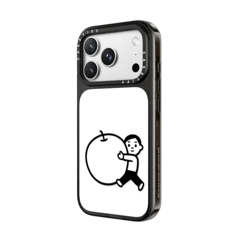 Apple Boy | iPhone 18 Pro Max / Impact Case MagSafe Compatible - Glossy / Glossy Black | Image 2