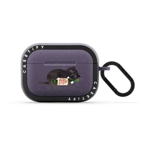 Bit of a mess but doing my best | AirPods Pro 2 / Earbuds Bounce Case / Matte Deep Purple | Image 1