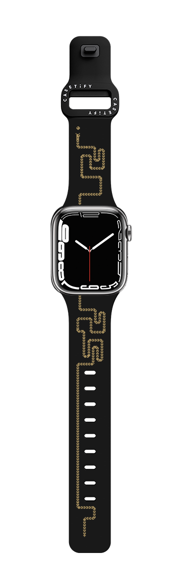 Snake Game | Apple Watch Series 7-9 (45mm) / Impact Band / Black | Image 1