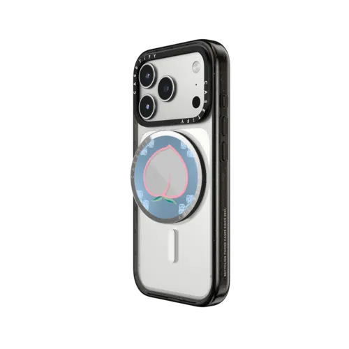 Fairy Peachlet | Snappy Grip Stand / Snappy Mirror Grip Stand MagSafe Compatible / Silver | Image 2
