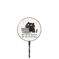 You can do anything but not everything |   / PowerThru Magnetic Wireless Charger MagSafe Compatible / Black | Image 1