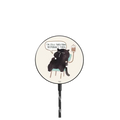 I'm still tired from yesterday's tired |   / PowerThru Magnetic Wireless Charger MagSafe Compatible / Black | Image 1