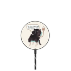 I'm still tired from yesterday's tired |   / PowerThru Magnetic Wireless Charger MagSafe Compatible / Black | Image 1