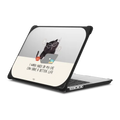 I work hard so my cat can have a better life | MacBook Pro 14-inch (M1 - M5) / MacBook Bounce Case / Black | Image 1