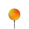 YANGI Vibrant Neon Orange Magnetic Wireless Charger |   / PowerThru Magnetic Wireless Charger MagSafe Compatible / Black | Image 1
