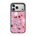 Trinket Stickers - Pink | iPhone 17 Pro Max / Impact Case MagSafe Compatible / Black | Image 1