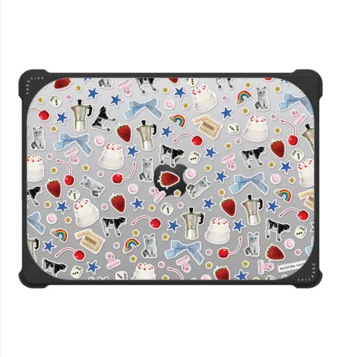 Trinket Stickers | MacBook Pro 14-inch (M1 - M5) / MacBook Bounce Case / Black | Image 2