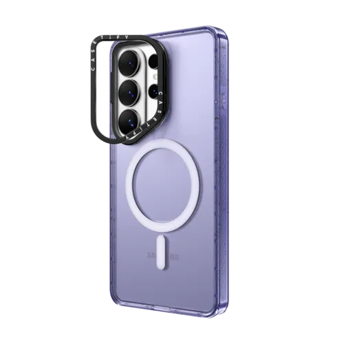 Custom Phone Case | Galaxy S26 Ultra / Impact Ring Stand Magnetic Case / Soft Blue | Image 2