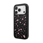 Pressed Sakura | iPhone 17 Pro Max / Impact Case MagSafe Compatible / Matte Black | Image 2