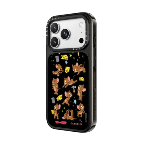 Jerry Pattern Case | iPhone 18 Pro Max / Impact Case MagSafe Compatible - Glossy / Glossy Black | Image 2