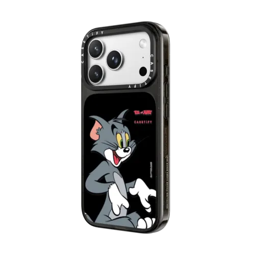 Tom Character Case | iPhone 18 Pro Max / Impact Case MagSafe Compatible - Glossy / Glossy Black | Image 2
