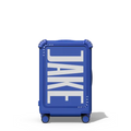 Custom Suitcase | 21" Carry-On Suitcase / Bounce Suitcase / Cobalt Blue | Image 1