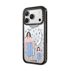 Walk through the rain together | iPhone 17 Pro Max / Impact Case MagSafe Compatible / Black | Image 2