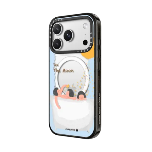 Bubble bath | iPhone 17 Pro Max / Impact Case MagSafe Compatible / Black | Image 2