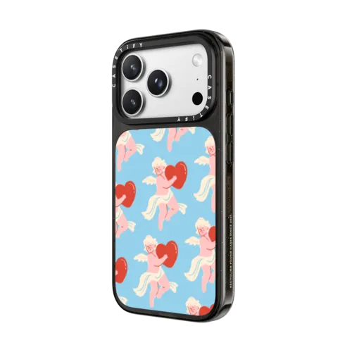 Valentines Cupid | iPhone 18 Pro Max / Impact Case MagSafe Compatible - Glossy / Glossy Black | Image 2