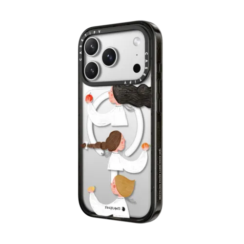Love is creeping | iPhone 17 Pro Max / Impact Case MagSafe Compatible / Black | Image 2