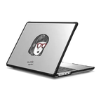 Melting Glasses Laptop Case | MacBook Pro 14-inch (M1 - M5) / MacBook Impact Case / Black | Image 1