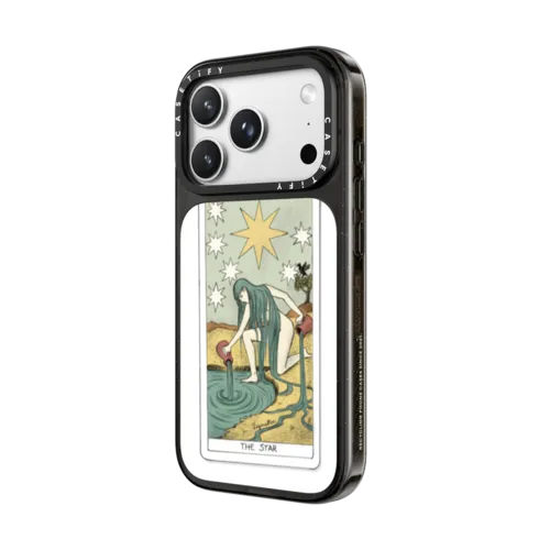 Tarot Star | iPhone 18 Pro Max / Impact Case MagSafe Compatible - Glossy / Glossy Black | Image 2