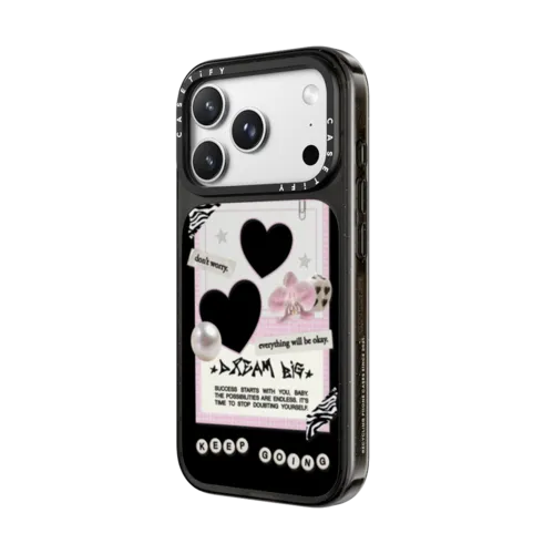 Dear Diary | iPhone 18 Pro Max / Impact Case MagSafe Compatible - Glossy / Glossy Black | Image 2