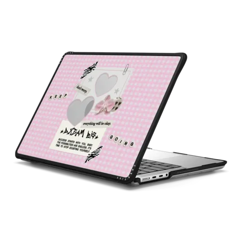 Dear Diary | MacBook Pro 14-inch (M1 - M5) / MacBook Impact Case / Black | Image 1