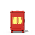 Custom Suitcase | 21" Carry-On Suitcase / Bounce Suitcase / Cherry Red | Image 1