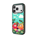 Fruity besties blue by ellievsbear | iPhone 17 Pro Max / Impact Case MagSafe Compatible / Black | Image 2