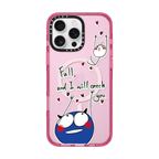 Fall, And I Will Catch You | iPhone 16 Pro Max / Impact Case MagSafe Compatible / Pink Fizz | Image 1