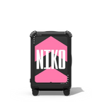 Custom Suitcase | 21" Carry-On Suitcase / Bounce Suitcase / Matte Black | Image 1
