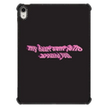 JELLO HEART - GELBOYS  | iPad Air 11-inch (M2 - M4) / iPad Impact Case / Black | Image 1