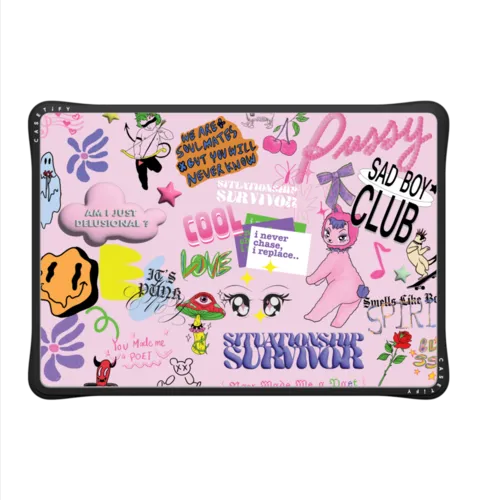 CUTIE DUMP - GELBOYS | MacBook Air 13-inch (M1 / Intel) / MacBook Impact Case / Black | Image 2